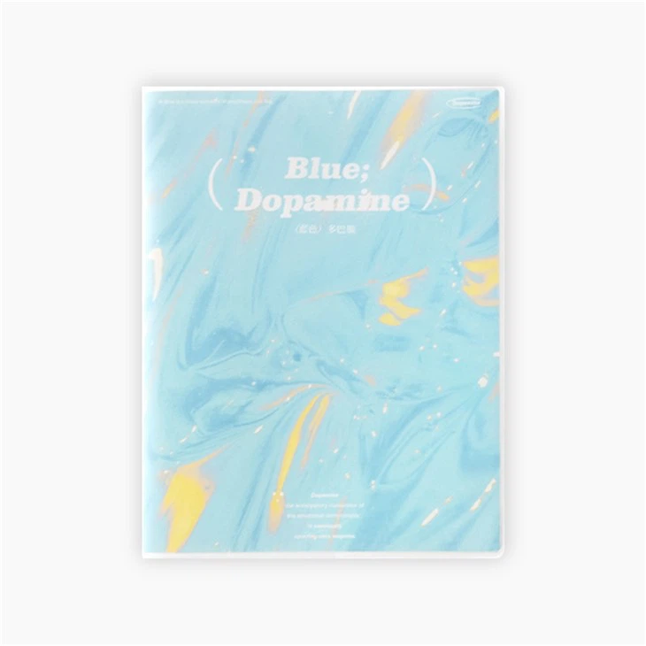 Notebook tal-plastik blu